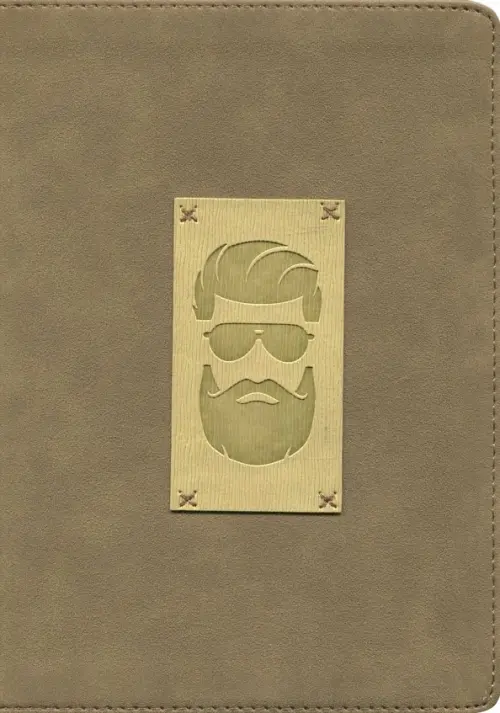 

Ежедневник недатированный. Beard, А5, коричневый, Оранжевый