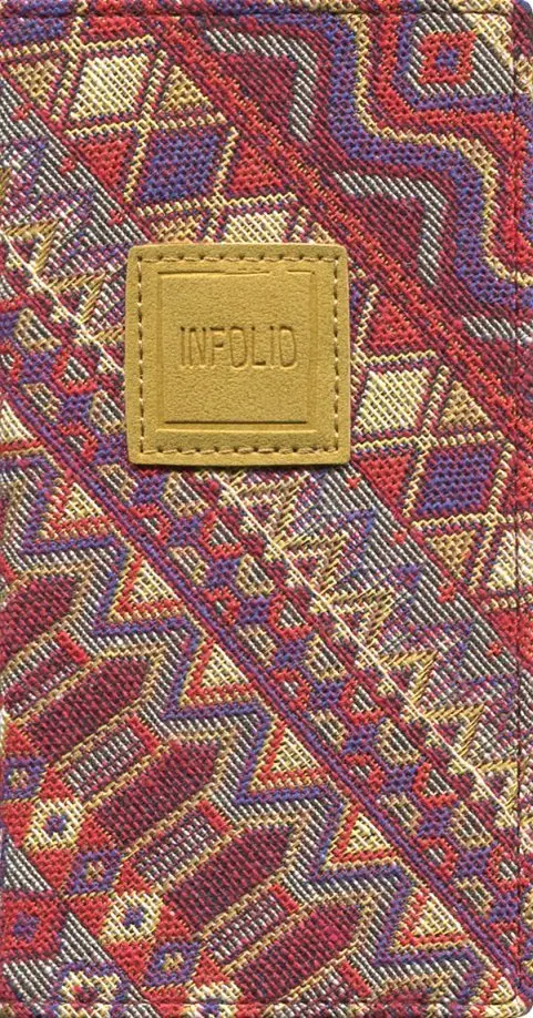 

Записная книжка "Folk" (96 листов, 9х16 см, клетка) (AZ669/bordo)