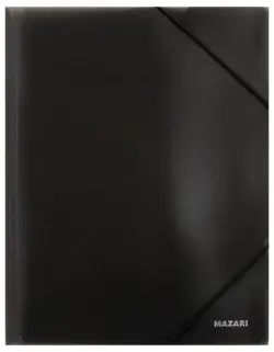 Папка на резинке, серая (M-2753-87)