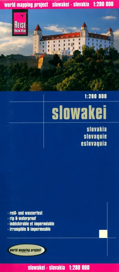 

Slovakia 1:280 000, Синий