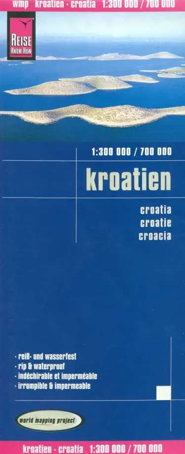 

Croatia 1:300 000 / 700 000, Синий