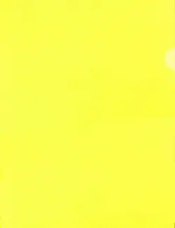 Папка-уголок A4, пластик, 0.18 мм, желтая (E310/1YEL)