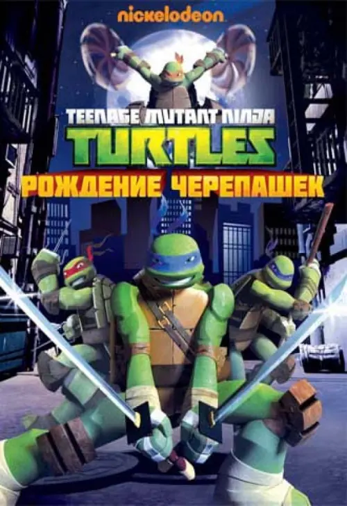 

DVD. Черепашки-ниндзя. Выпуск 1. Рождение черепашек, Чёрный