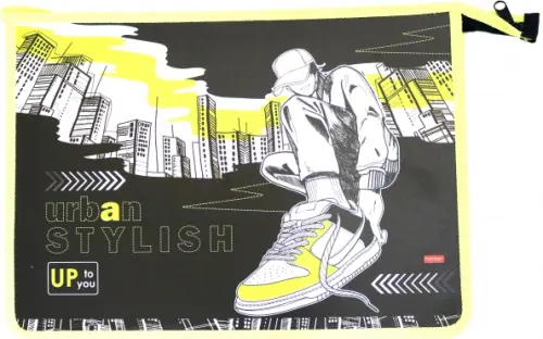 

Папка для тетрадей "На стиле", пластиковая, А4, два отделения (AMc_61038)