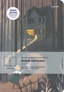 Блокнот. Hansel and Gretel, А5, 64 листа, точка