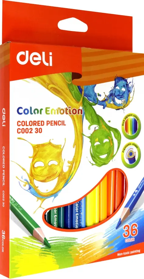 Карандаши 36цв Color Emotion трехгранные 613₽