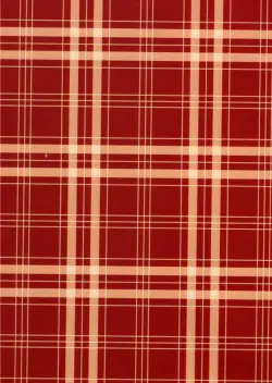 Бумага упаковочная №70 Шотландка, 2 листа