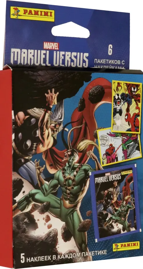 

Блистер с наклейками Marvel Versus