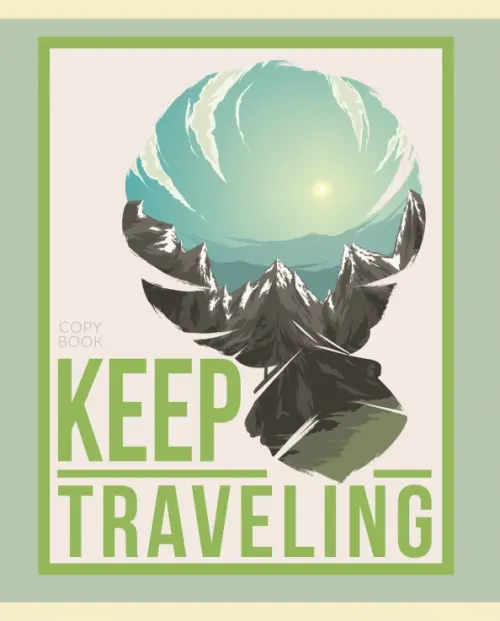 

Тетрадь Traveling, А5, 96 листов, клетка