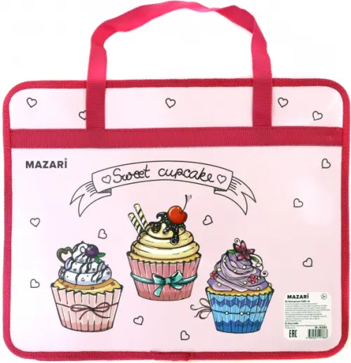 Папка А4 CAKE пластик M-16382 240₽