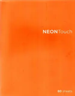 Тетрадь 80л,НеонТач оранжевый,27361