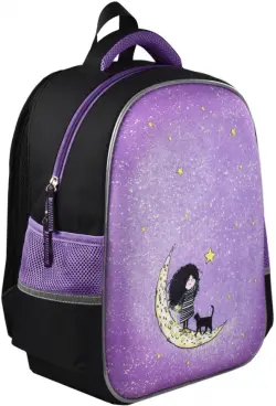 Ранец школьный. Девочка на луне