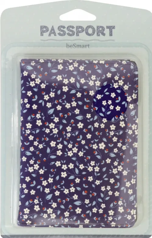 Обложка для паспорта Joli синий 361₽