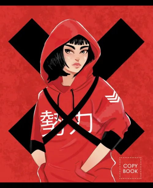 

Тетрадь 48л,точки,Street Team 2,ТТЛ487978, Красный