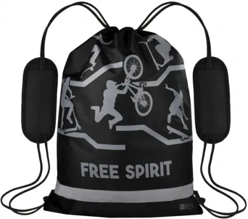 

Мешок для сменной обуви. Free spirit, Чёрный