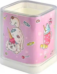 Подставка для канцелярских принадлежностей Щенок сладкоежка, полистирол