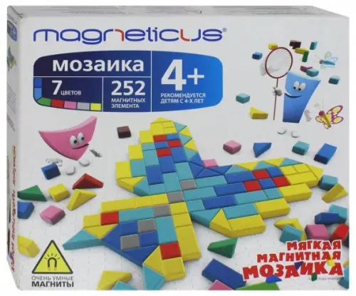 

Мозаика 4+ (7 цветов, 252 элемента), Белый