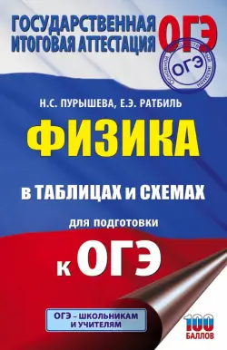 ОГЭ. Физика в таблицах и схемах для подготовки к ОГЭ. Справочное пособие