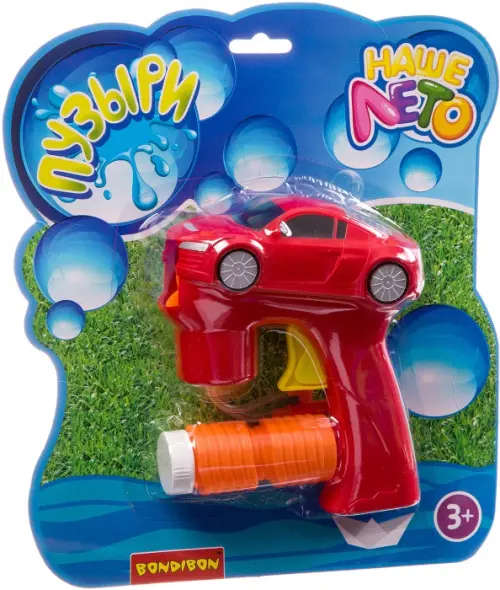 Пистолет Наше Лето машина с мыльнпузыр933-A5 620₽