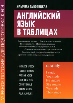 Английский язык в таблицах. Учебное пособие для подготовки к ЕГЭ