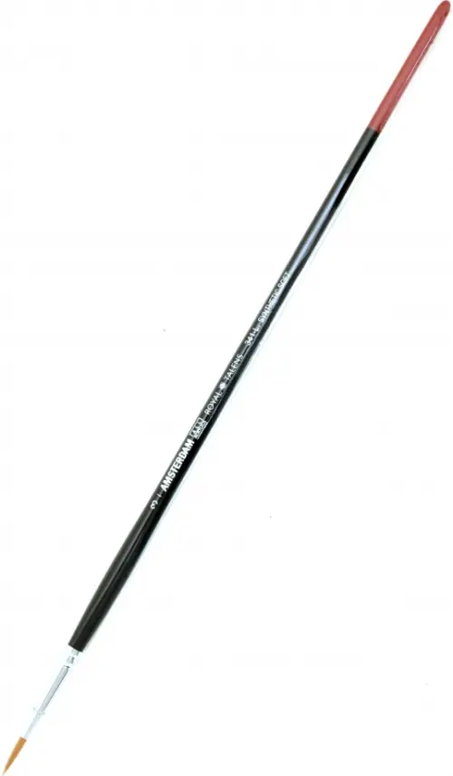 

Кисть для акрила Amsterdam 341, №3, синтетика мягкая, круглая, Чёрный