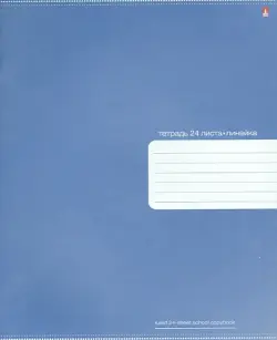 Тетрадь школьная. Премиум металлик, 24 листа, линейка