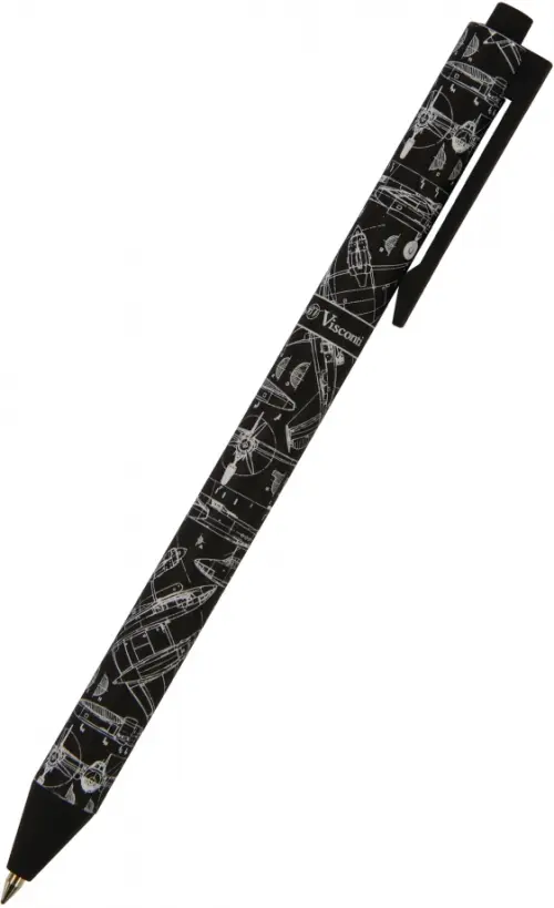Ручка шариковая синяя ArtClick Чертежи 05 мм 60₽