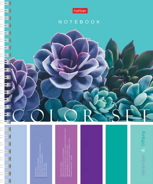 

Тетрадь общая. Color Set, 96 листов, нелинованная, Голубой