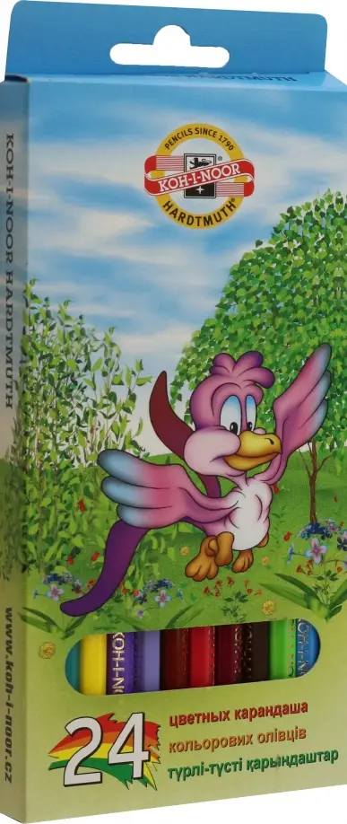 

Карандаши цветные. Birds, 24 цвета