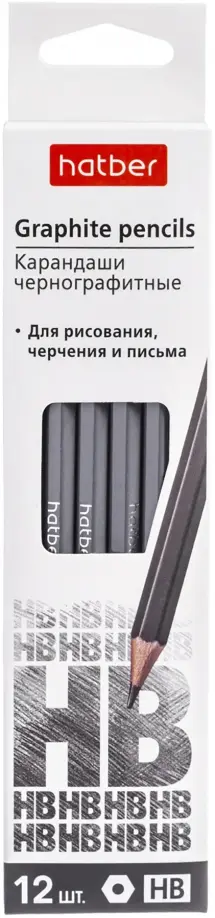 

Карандаш чернографитный Perfect, HB, Серый