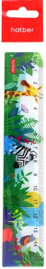 

Линейка Colora, 15 см, пластик
