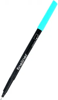 Линер. Fineliner, бирюзовый