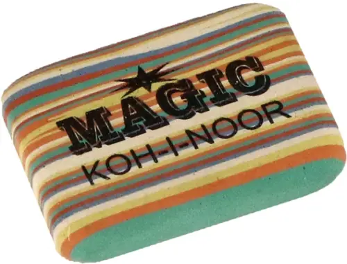 Ластик для графита пастели чернил Magic малый 69₽