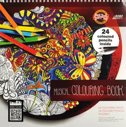 Блокнот для арт-терапии с QR-code, 20 листов