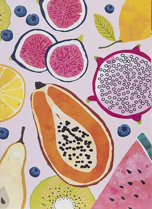 

Папка-планшет с металлическим зажимом. Fruits, А4