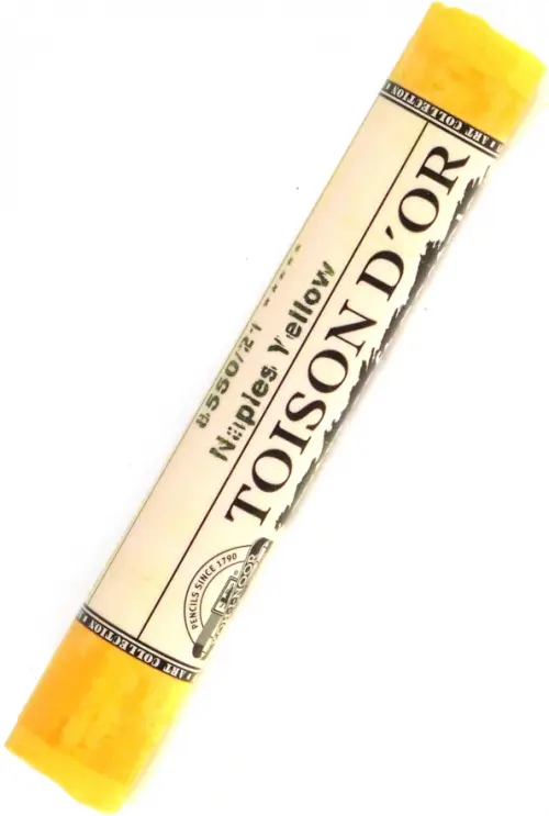

Пастель сухая Toison d`Or Extra Soft 8550/21, неаполитанский желтый, Жёлтый
