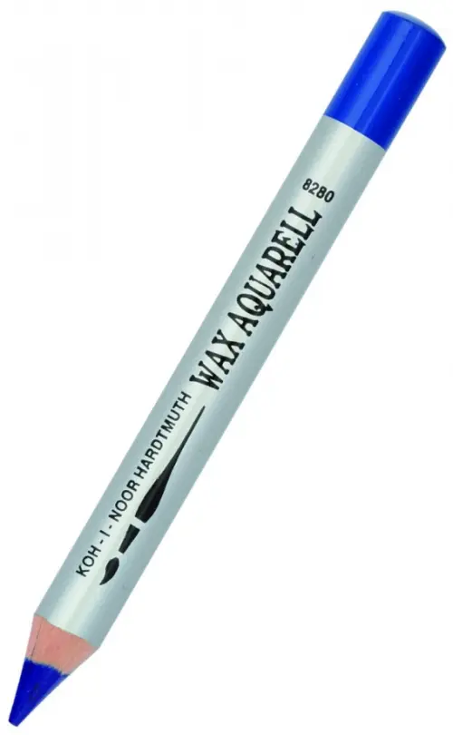 

Карандаш восковой акварельный Wax aquarell 8280/18, синий светлый, Голубой