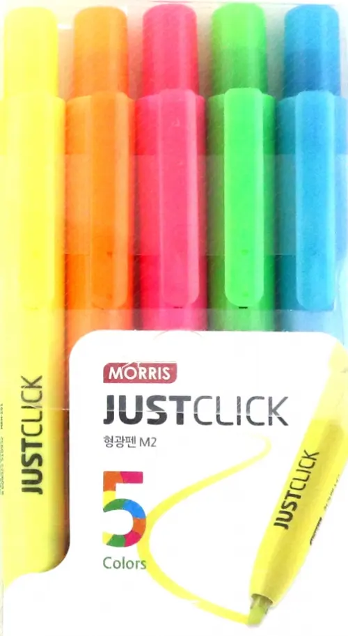 

Набор текстовыделителей автоматических Highlighter-M, 5 цветов