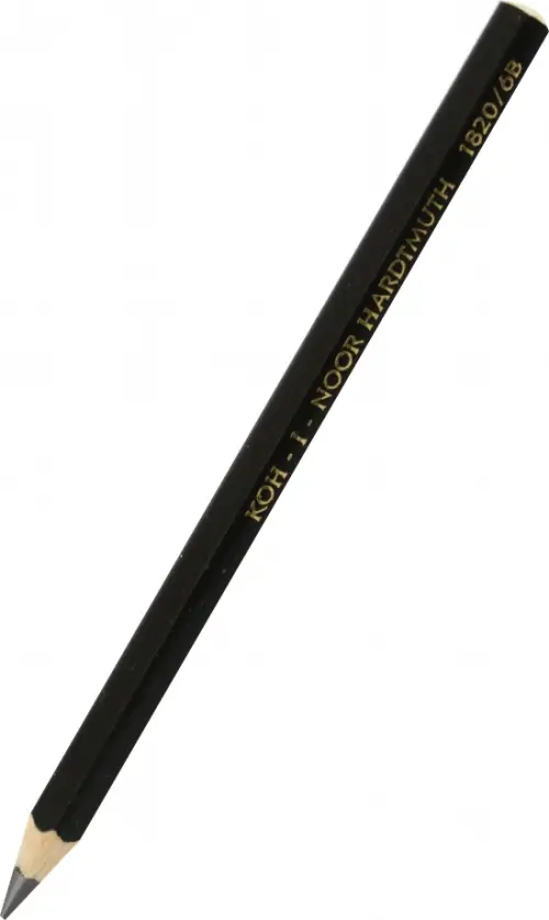

Карандаш чернографитный Jumbo 1820, 6B, Чёрный