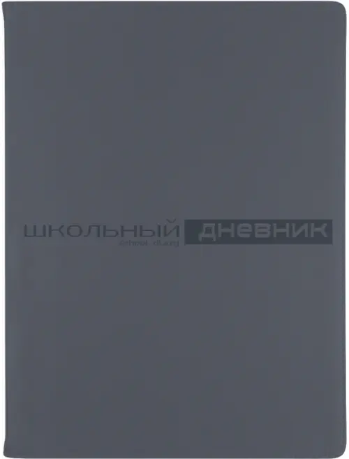 

Дневник школьный Velvet, синий арктический, 48 листов, Серый
