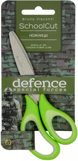 Ножницы детские SchoolCut. Defence Forces. Пехота, 14.2 см