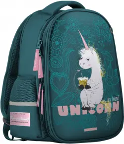 Рюкзак-капсула с эргономичной спинкой Unicorn, бирюзовый