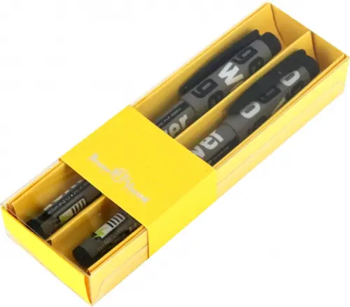 

Набор из 2 синих шариковых ручек FreshWrite. Start-Up. Get Power!, 0.7 мм