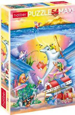 Пазл-maxi. Подводные приключения, 54 элемента