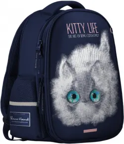 Рюкзак-капсула с эргономичной спинкой Kitty Life, синий