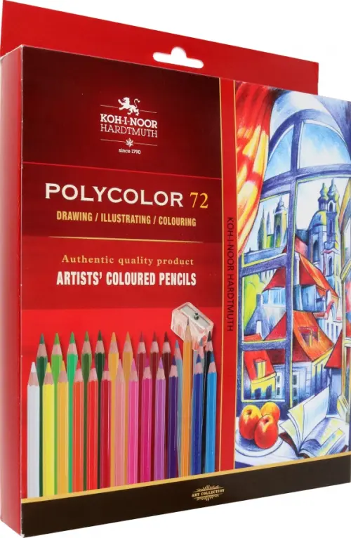 Набор цветных художественных карандашей Polycolor 72 цвета 5141₽