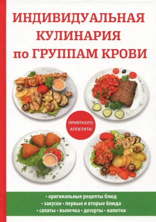 

Индивидуальная кулинария по группам крови