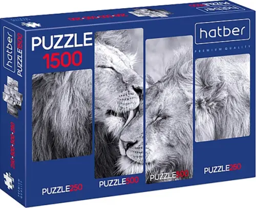 

Puzzle-1500 Львиное царство, Синий