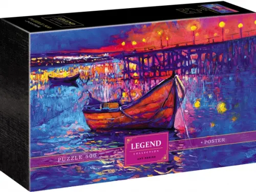 

Puzzle-500 Legend. Вечерняя гавань, Синий
