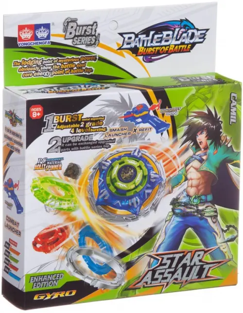 

Волчок Battle blade. Star Assault. Camil